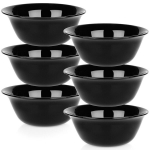 Kausid klaasist must 300 ml 6 tk 13x13x5 cm Orion