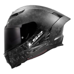 LS2 FF807 DRAGON FORGED CARBON HELMET (M, Gloss Carbon)