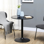 S&ouml;&ouml;gilaua laud Homcom 70x70x75cm, musta v&auml;rvi