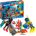 M&auml;ngukomplekt Playmobil 72078 City Action Politsei sukel aardega
