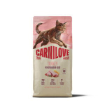 CARNILOVE TRUE FRESH kassitoit kalkuniga t&auml;iskasvanud steriliseeritud kassidele 6 kg