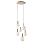 Rippvalgusti Candellux Testa, beež, 6 pirniga, G9, 10 W