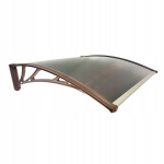 Uksekate Metal-gum, 120x100 cm, pruun