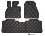 Matid QuiltyMats Opel Zafira Life 2019-2024 (I ir II eilė) (3 tk.), Must-Must /11-MAX3