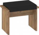 Taburet Bond BON-06, pruun/must