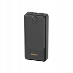 Akupank V&auml;line aku 10000 mAh koos USB-A, USB-C ja LED-indikaatoriga, I&scaron;orinė baterija 10000 mAh su USB-A, USB-C ir LED indikatoriumi