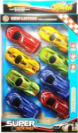 Metallist autod 9cm, 8tk.