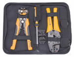 Kaablikingade pressimistangid Powermat PM-ZDK-8T 5 maatriksiga + isolatsiooni eemaldaja (komplekt)