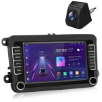 android 7 tolli auto navigatsioonis&uuml;steemi raadio junsun vw golf 5 6 tiguan skoda passat polo gps navi wifi bt fm rds swc