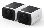 Eufy Solocam S220: 2x Wifi kaamerat, 2k, p&auml;ikeseenergia laadimine, v&auml;ljas/sisemine
