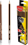Blackpeps B kustutuspliiats (12tk) MAPED