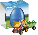 Playmobil klotsid 4943 A boy with a tractor