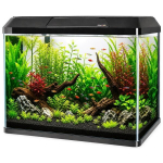 Akvaarium valgustuse ja kaanega 60 l Kruger Meier LAORIA Panoramic 600