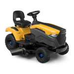 Akuga murutraktor suurtele murupindadele 48V 108cm kuni 7500m&sup2; 25&ndash;80mm k&uuml;lgv&auml;ljavise Tornado 7108e STIGA