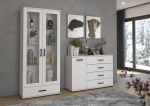 Kummut ADRK Furniture Frazio, valge