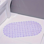 vannimatt PVC, purpurinis 2 stiprus siurbtukas neslysta