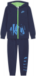 Poiste spordikost&uuml;&uuml;m Nike Nkb B Nsw Flc Po+Jogger Blue 86J859 U90 86J859 U90/116-122