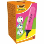 Marker roosa neoon (12tk) BIC