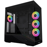 Korpus Lian Li Vector V100 Rgb Midi Tower arvuti&uuml;mbris, must