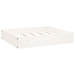 vidaXL koeravoodi, valge, 101,5 x 74 x 9 cm, m&auml;nnipuit