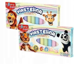 Plastiliini komplekt lastele, 12 v&auml;rvi, pehme, mittekleepuv