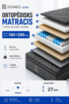 Madrats Domeo Active 140x200x27 cm, 140x200