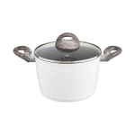 K&otilde;rge Qualum Basic Stone Edition Wavy kattega pott 24 cm AMBITION