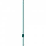 Aiapost, 10 tk U-kujuline raskeveokite metall, 8.7x1.5x121.9 cm, roheline, teras