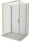 Mexen Exo-3S 3-seinaline du&scaron;inurk p&ouml;&ouml;rduksega 155 x 70 cm, l&auml;bipaistev, kuldne - 819-155-070-50-00-3S