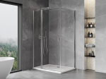 Mexen Mist T hinged du&scaron;ikabiin 95 x 85 cm, l&auml;bipaistev, kroom - 8A4T-095-085-01-00