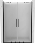 Mexen Velar Duo l&uuml;kandustega du&scaron;&scaron;uks 150 cm, h&auml;rmatis, must - 871-150-000-32-70