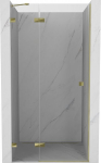 Mexen Lunar du&scaron;iuks kojuuks, vasak 105 cm, l&auml;bipaistev, kuldne - 834-105-000-50-00-L