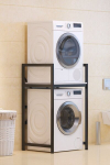 Pesumasina kapp C7, must/valge
