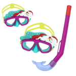 Bestway 24059 roosa laste snorgeldamiskomplekt