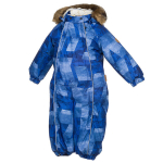 Huppa Laste talvekombe REGGIE 1, blue pattern, 68