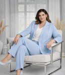 Naiste &uuml;likond PLUS SIZE 2XL-7XL Kevadine bleiser ja p&uuml;ksid AGRAFKA, Universaalne