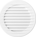 Airroxy White &uuml;mmargune ventilatsioonikate v&otilde;rguga 90mm