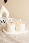 Aberto Design k&uuml;&uuml;nalde komplekt Lotus Vanilla, 2 tk.