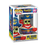Vin&uuml;&uuml;lfiguur Funko H&auml;rra Krabs (Piraat) K&auml;sna-Kalle Kantp&uuml;ks
