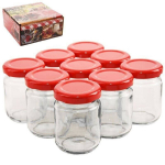 Kruvikorgiga klaaspurk 60 ml 9 tk. Orion