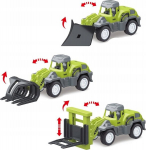 Plasttraktor Askato koos lisadega