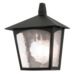Seinale kinnitatav v&auml;lisvalgusti Elstead Lighting York BL15-BLACK