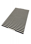 Vaip Hanse Home Gloria Panel Black Cream, 80x150 cm