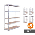 Hoiuriiulid Tonro 180x90x45 PRO, 5 tk