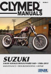 Clymer Suzuki Ls650 Savage/Boulevard S40: 1986-2015