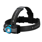 Pealamp Ledlenser MH7, 600 lm, must/sinine