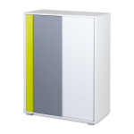 Kummut Klupś Irene Lime, valge/roheline