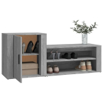 vidaXL kingakapp, Sonoma tamm, 130x35x54 cm, tehispuit