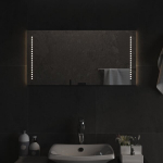 vidaXL LED vannitoapeegel, 80x40 cm