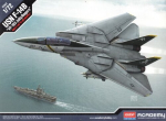 Liimitav mudel Academy Hobby 12578 USN F-14B "VF-103 Jolly Rogers 1/72